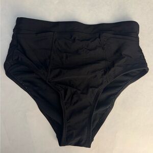 Kona Sol Black Bikini Swim Bottom